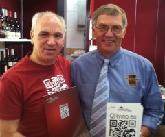 DIEGO GIACOBONI CON LYALL SCHULZ DELLA BARLEY STACKS
