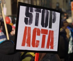 manifestazione anti-acta