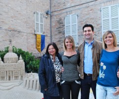 carminucci gemelle e sindaco Stracci Monteprandone