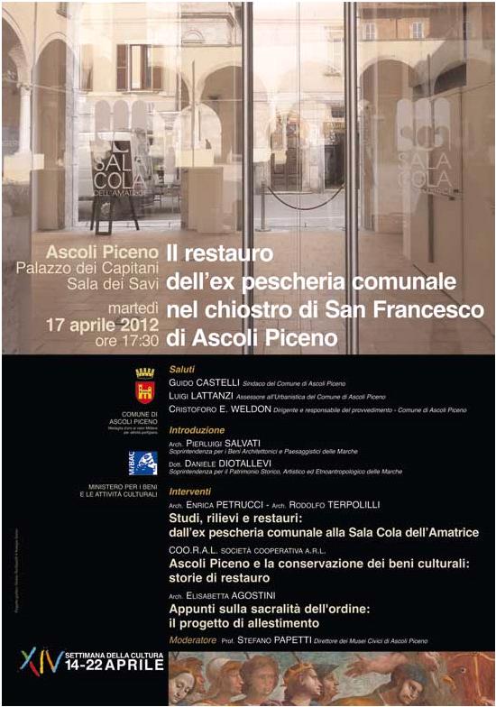 ex pescheria Ascoli Piceno