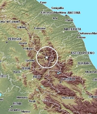 terremoti piccola crisi sismica tra macerata e perugia