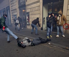 scontri roma cinque arresti nelle Marche