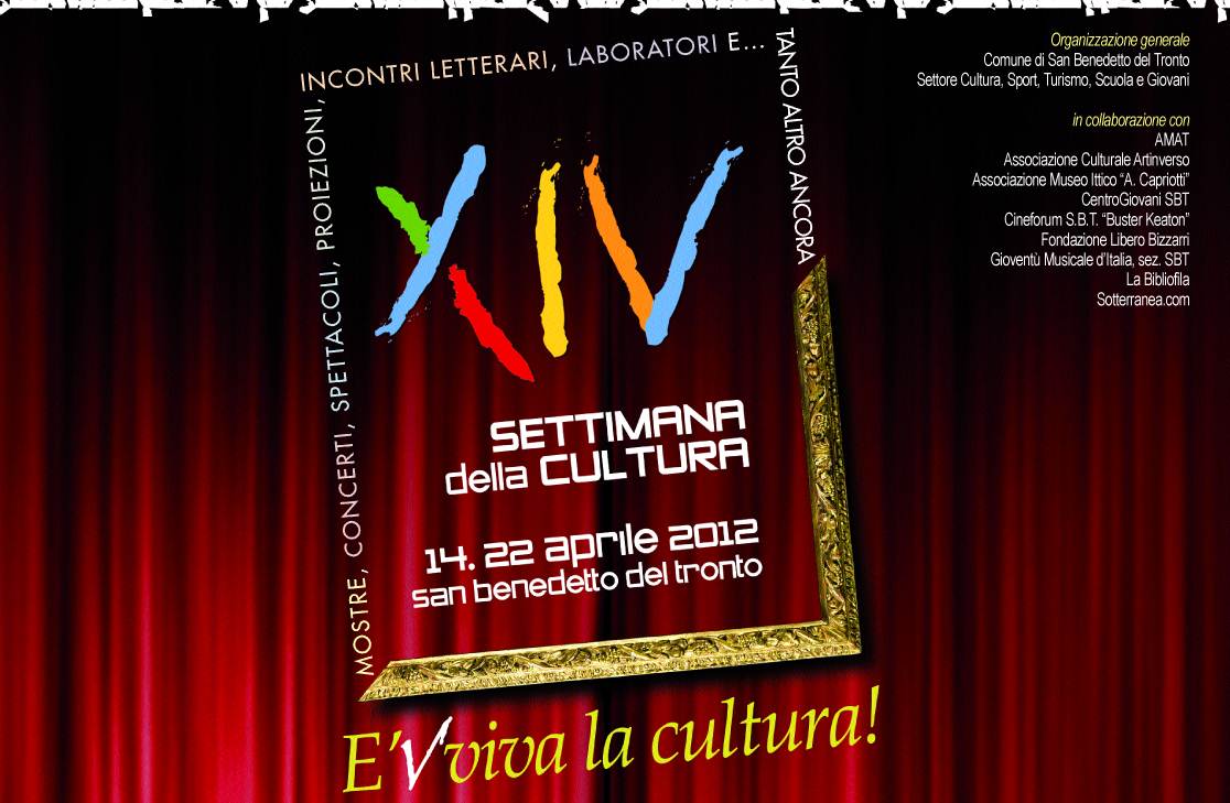 settimana cultura san benedetto del tronto