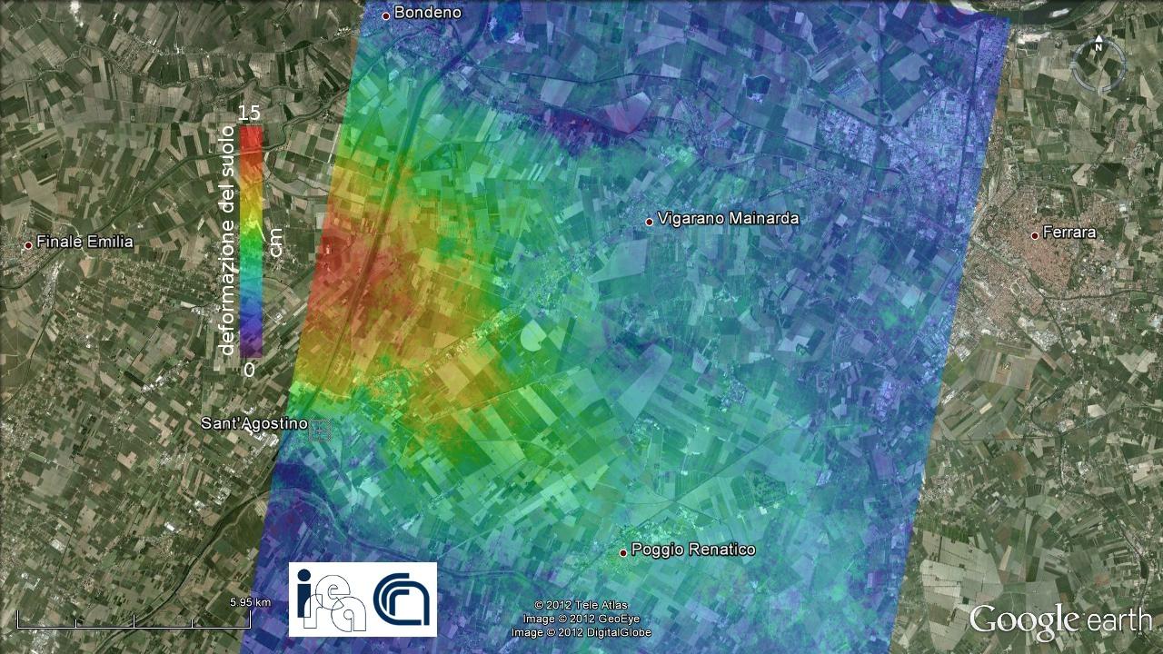 mappa spostamenti IREAweb