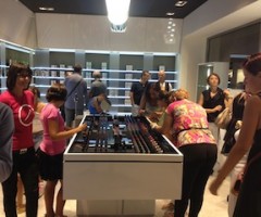 Un momento dell'inaugurazione