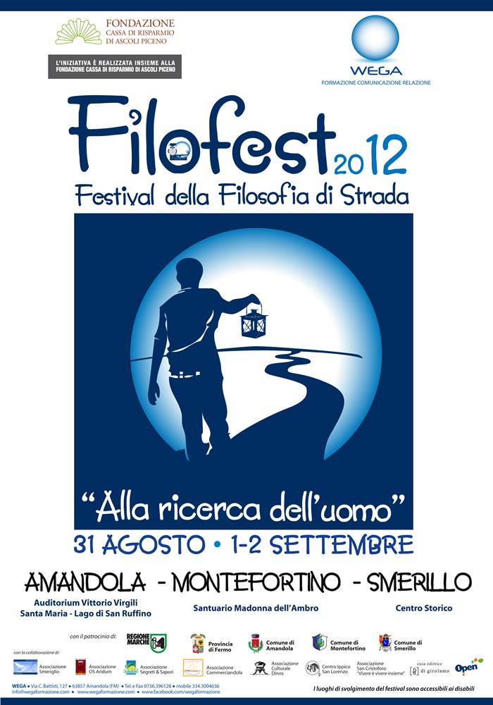 Manifesto Festival Filosofia di strada