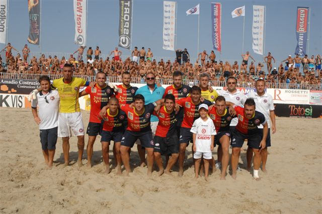 Beach Soccer, Samb contro Terracina ai quarti di finale