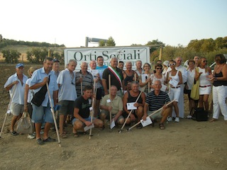 Inaugurati orti sociali Cupra Marittima