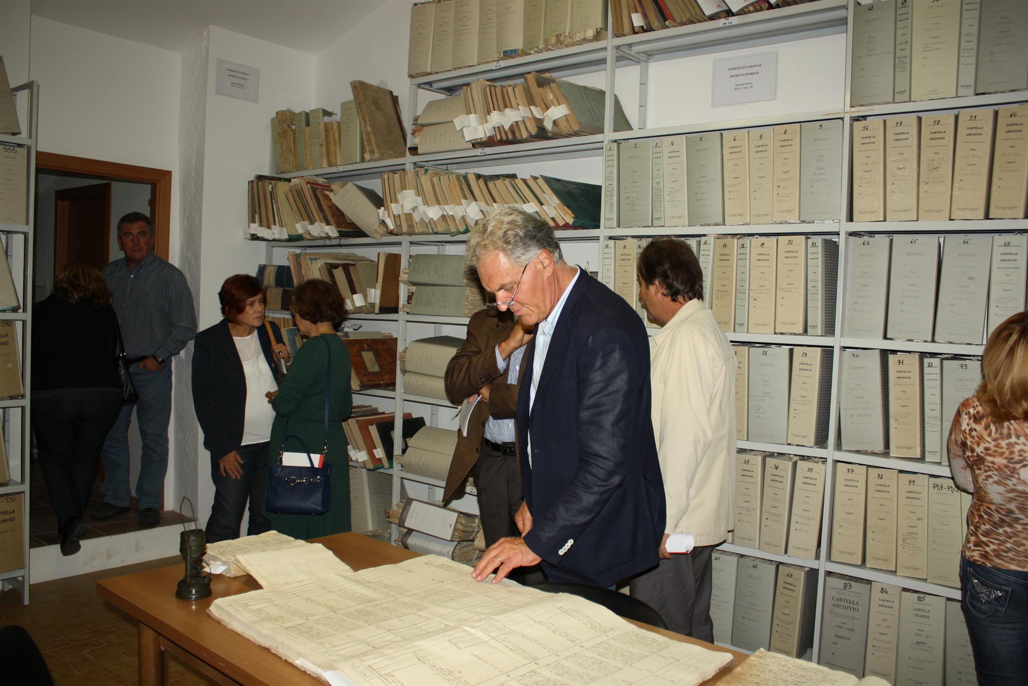 Inaugurato Archivio storico Carassai