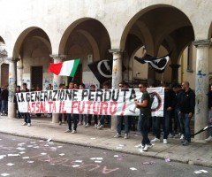blocco Studentesco Casapound ingresso