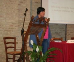 L'assessore regionale Sara Giannini