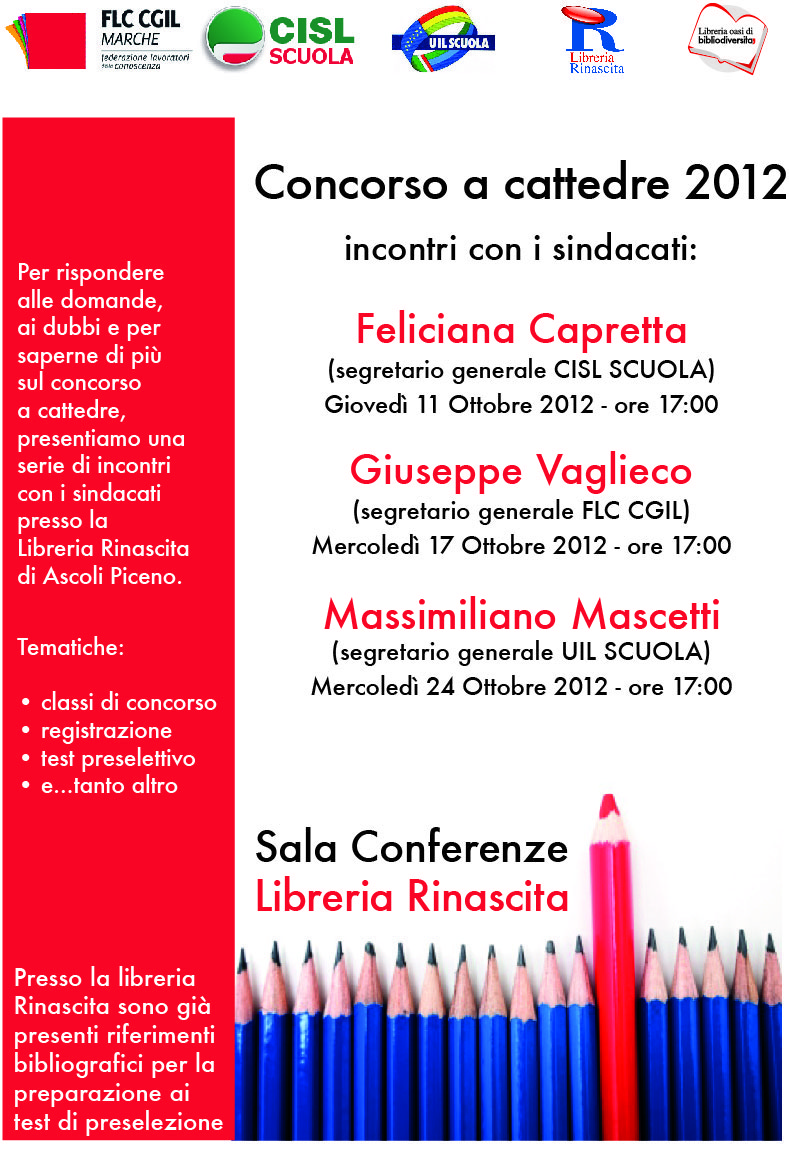 concorso a cattedre 2012
