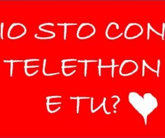 io sto con telethon e tu