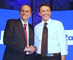 bersani renzi primarie marche