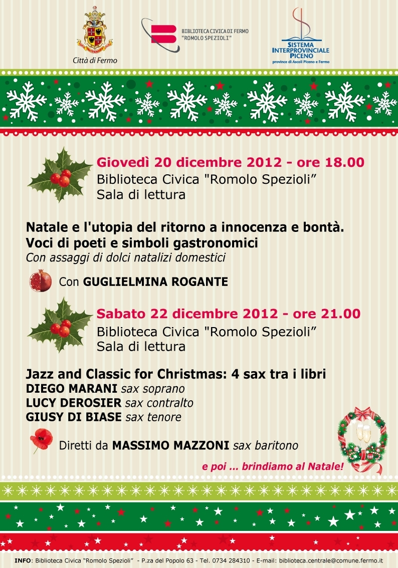 jazz christmas fermo