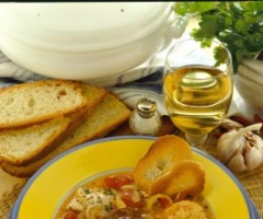 Brodetto di pesce e verdicchio delle marche
