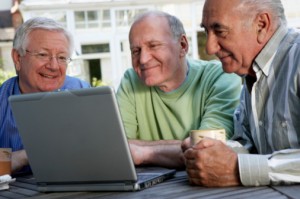 anziani sul web