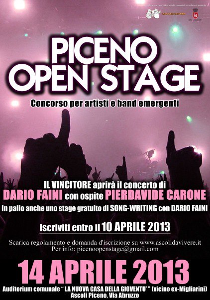 piceno open stage