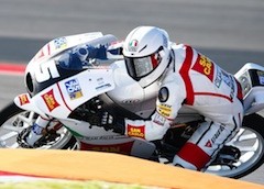 Romano Fenati in azione ad Austin