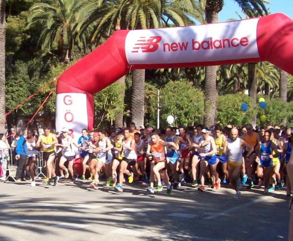 partenza maratona
