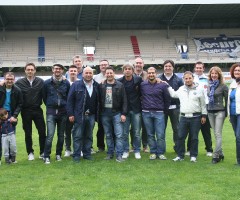 La presentazione allo Stadio Riviera delle Palme del Trofeo I Love Manuel