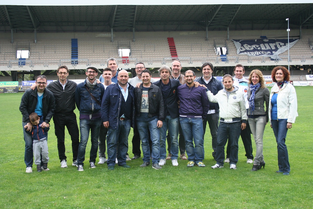 La presentazione allo Stadio Riviera delle Palme del Trofeo I Love Manuel