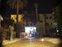 cinema in giardino