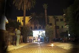cinema in giardino