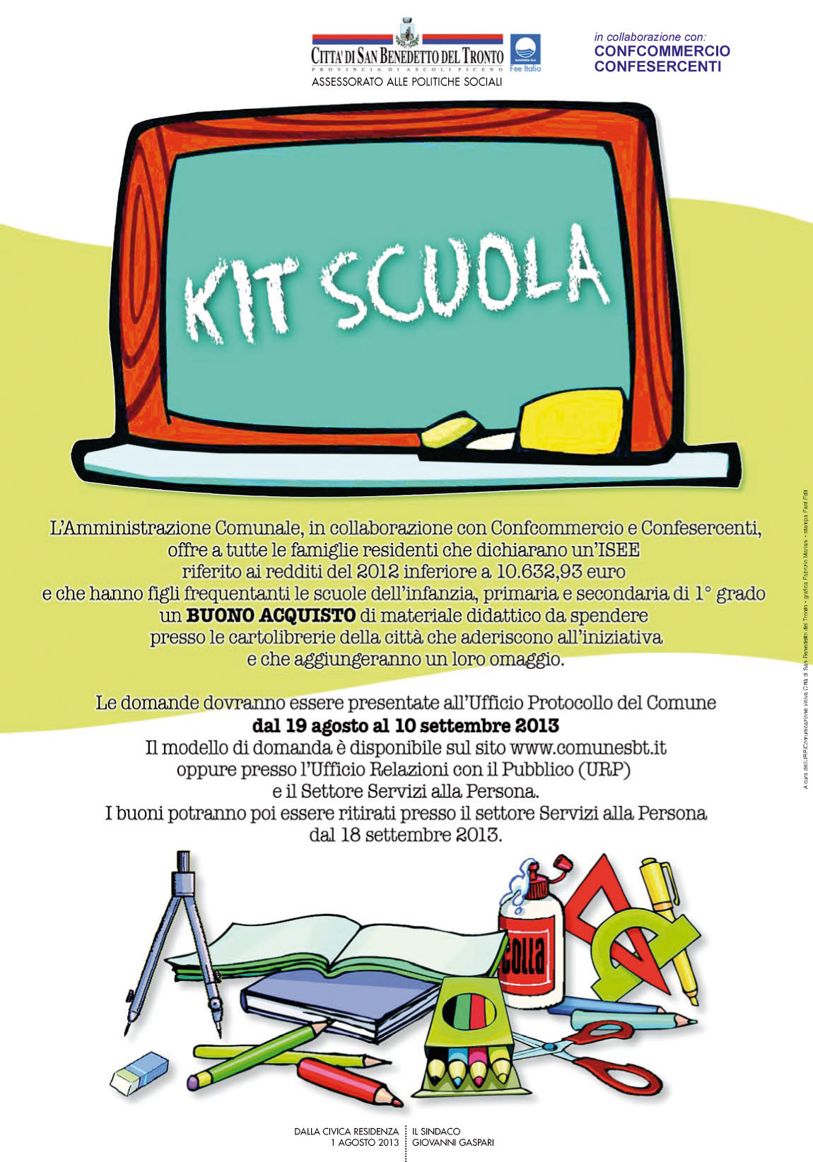 kit scuola 13