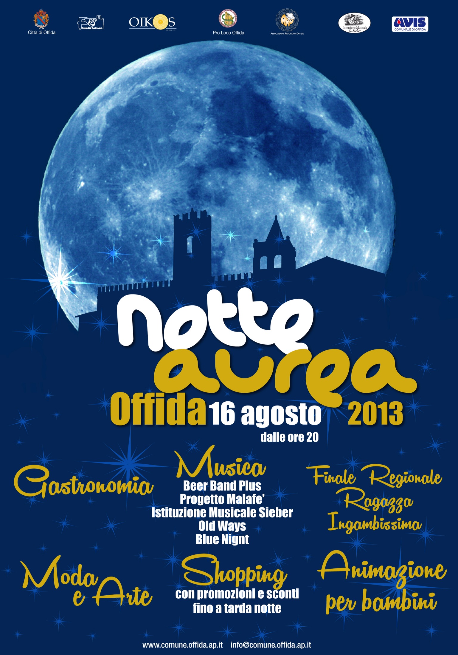 locandina notte aurea