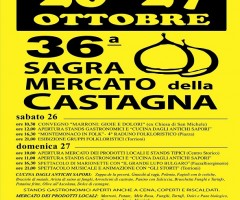 volantino sagra della castagna 2013