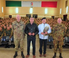 Il Cte di Rgt con Patrizio Oliva ed il regista Luciano Capponi 2
