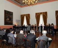Esibizione Coro Ison davanti alla Giuria