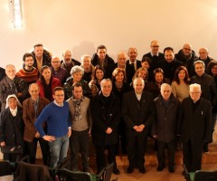 Foto di gruppo giornalisti