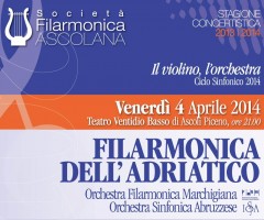 Manifesto concerto Filarmonica dellAdriatico