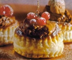vol au vent al cioccolato