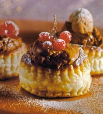 vol au vent al cioccolato