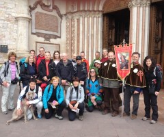 Partenza Cammino Francescano della Marca