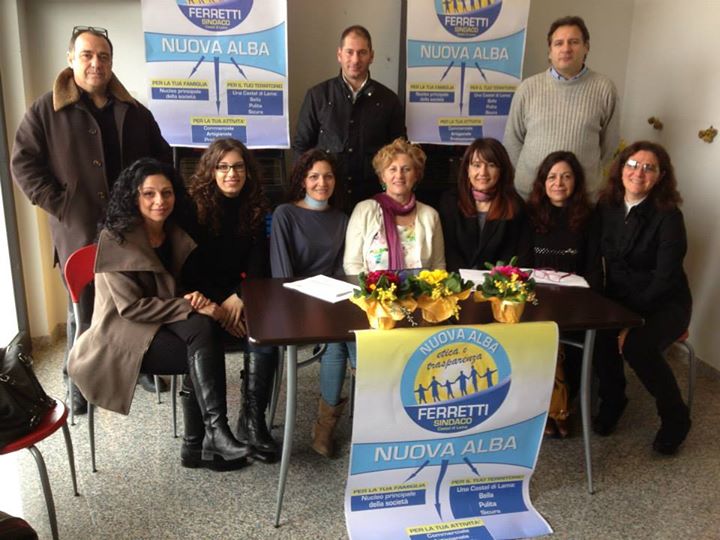 alba ferretti scheda elettorale