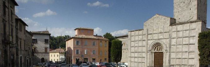 PIazza Ventidio Basso ad Ascoli.