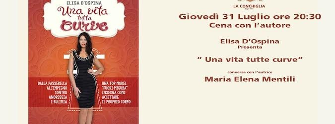 Elisa D'Ospina presenta Una vita tutta curve