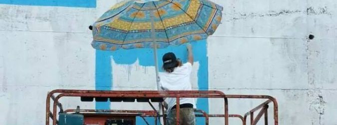 Intervista allo street artist Alberonero, che ha realizzato un'opera a Offida