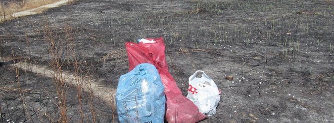 Incendio Sentina, rimozione vecchi rifiuti