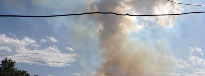 Esplosione aereo