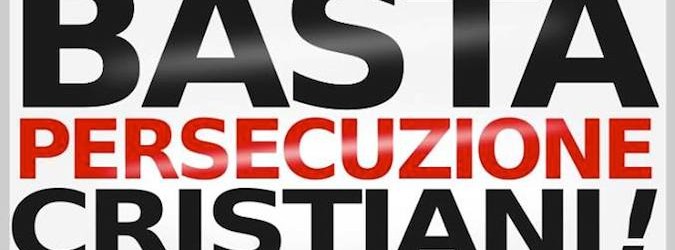 Stop persecuzione cristiani