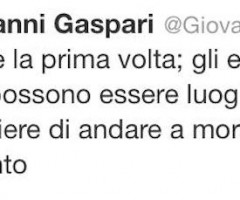 Il tweed di Giovanni Gaspari