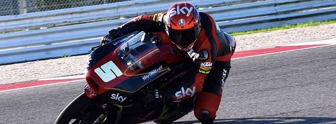 Fenati in pista