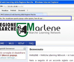 Web learning con il sistema Marlene