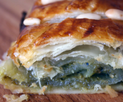 sfogliatine al pesto
