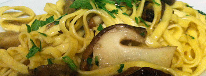 Tagliatelle ai funghi porcini